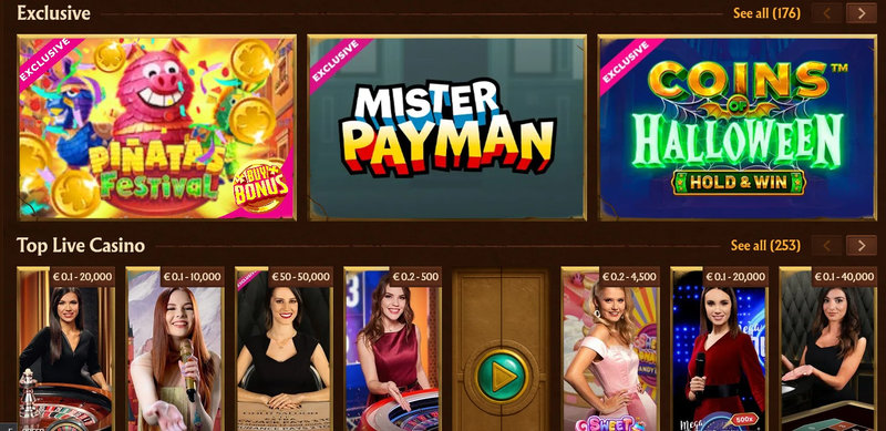 Začít v AmunRa Casino je překvapivě snadné